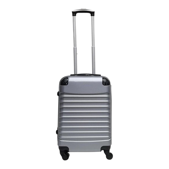 Durable Siena carry-on spinner suitcase, tough hard shell for secure modern travel.