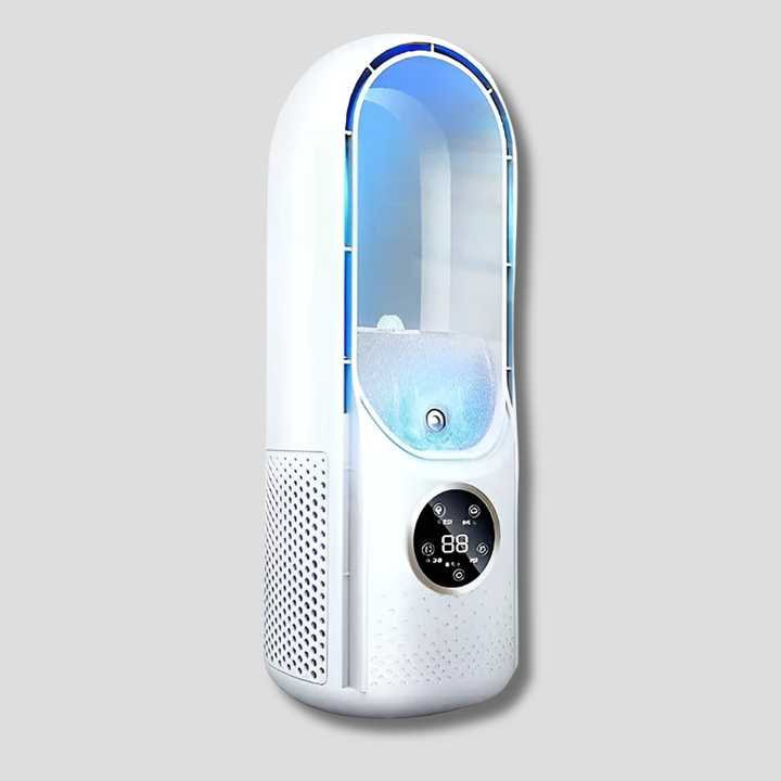 New portable silent air cooling fan. Universal desk & office fan for efficient personal cooling.