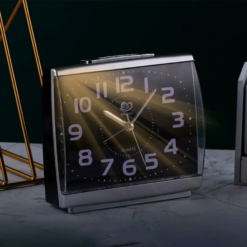 Modern senior alarm clock with extra-large digits, loud alarm, and gentle backlight for comfortable viewing.