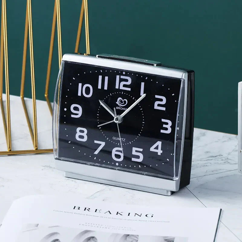 Unisex senior alarm clock: loud alert, extra-large display, perfect for heavy sleepers & home decor.