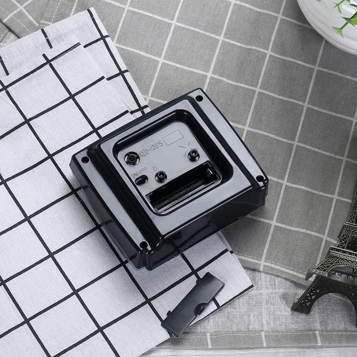 Easy-to-read senior alarm clock, loud & clear alert, large display, ideal for any home decor.