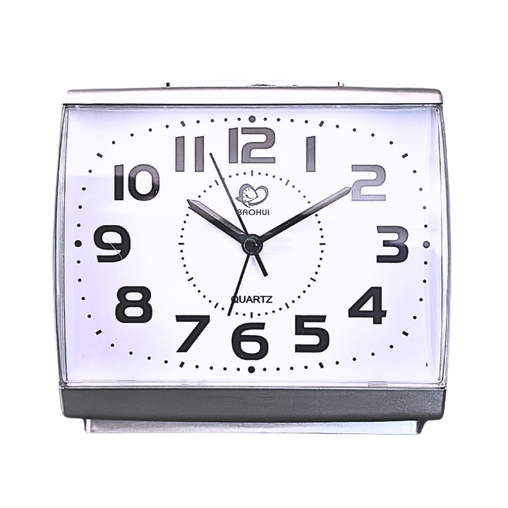 Senior alarm clock with large, easy-to-read display and loud alert for elderly users.