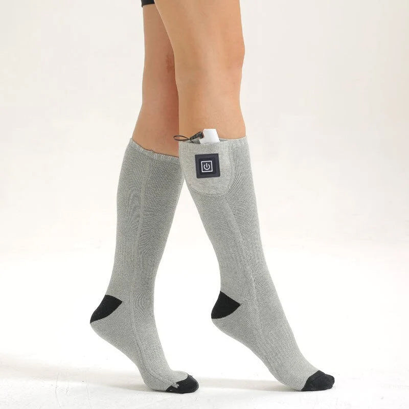 High-tech HeatWave rechargeable heated socks deliver consistent warmth and supreme comfort.