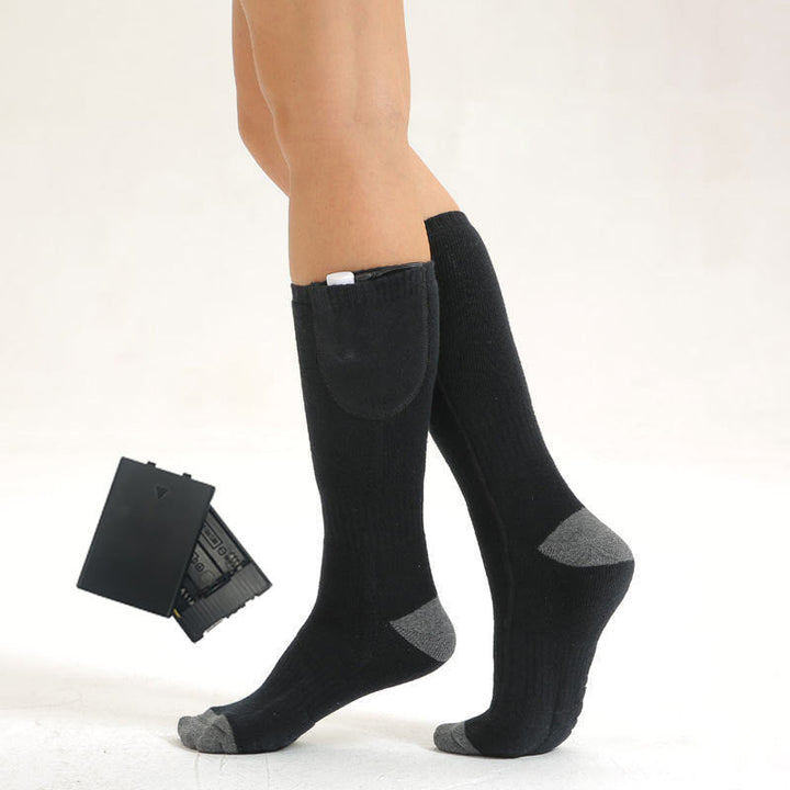 Perfect winter socks: Unisex HeatWave rechargeable heated socks keep your feet warm & comfortable.