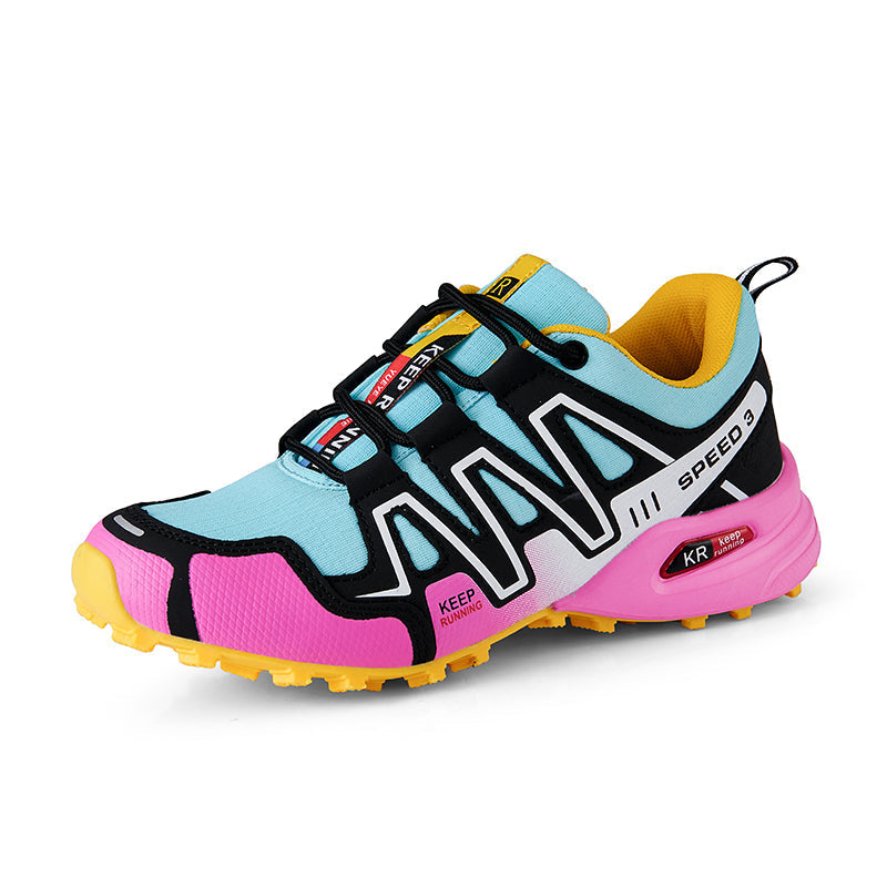 Versatile women's hiking shoes, comfortable, lightweight, and perfect for varied terrain.