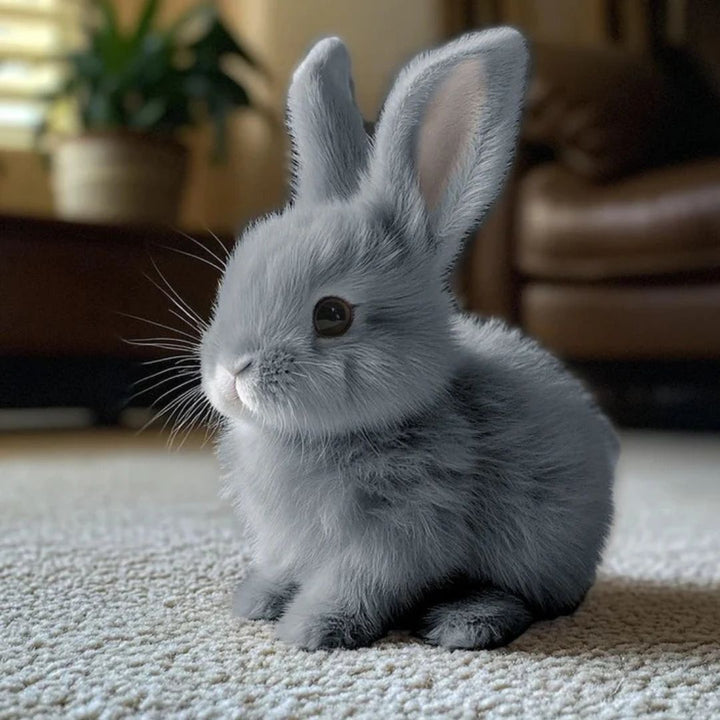 Adorable interactive animal plush. This soft bunny playmate offers lifelike engagement for kids and endless cuddles.