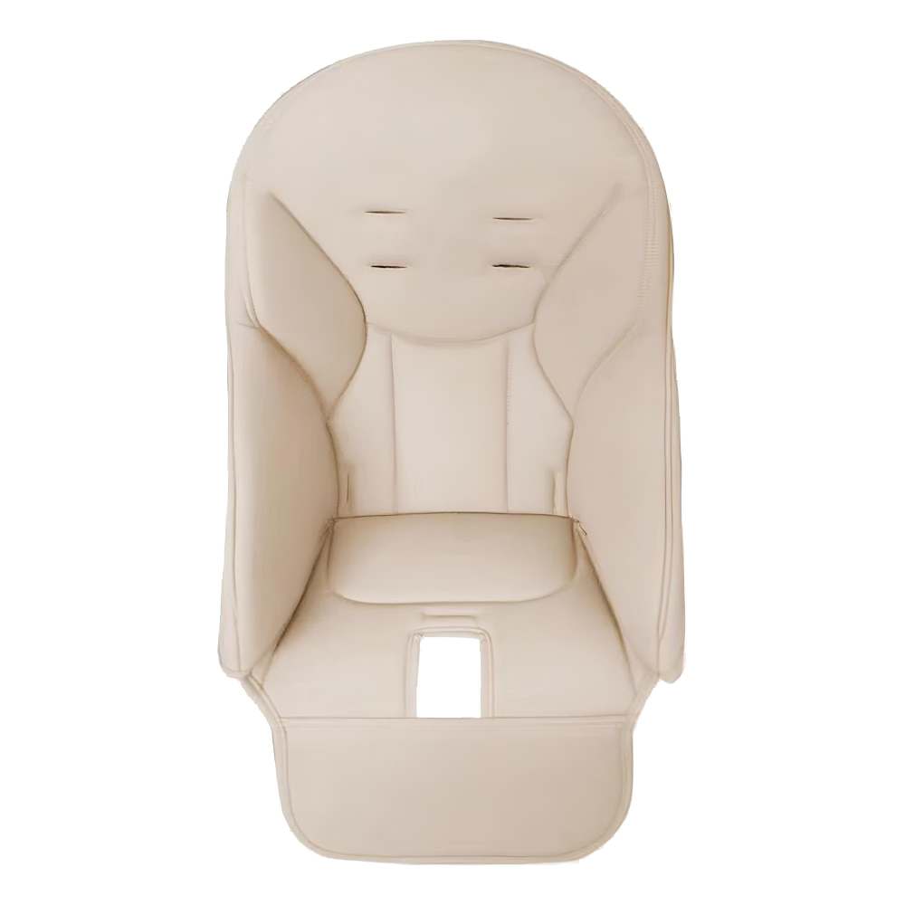 Soft, washable baby high chair cushion cover for toddler feeding comfort & protection.