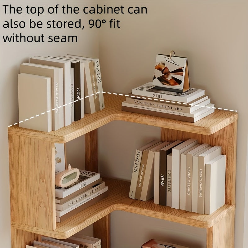 High-quality solid wood corner cabinet. Durable wood furniture offering compact storage & stylish display for any room.