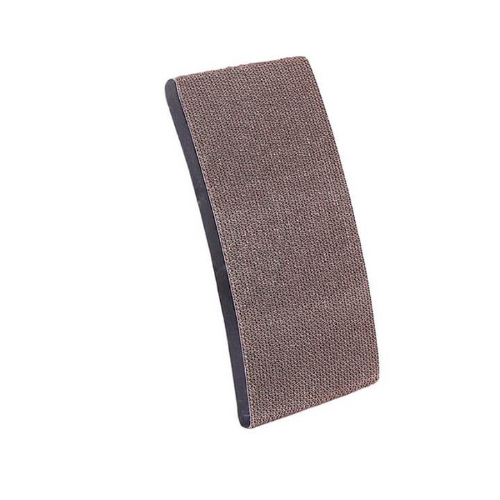 Durable Ergonomic ScratchSlope solid wood scratcher for active cats. Promotes healthy play & nail care. Pet furniture.