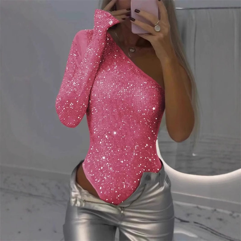 This versatile women's bodysuit offers elegant styling, a comfortable basic layer & wardrobe essential.
