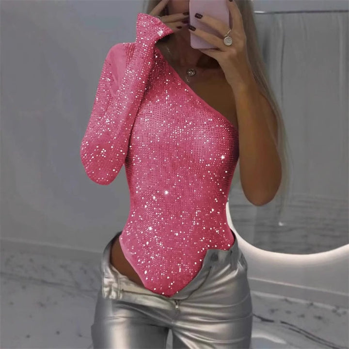 This versatile women's bodysuit offers elegant styling, a comfortable basic layer & wardrobe essential.