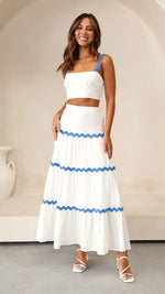 White/Blue