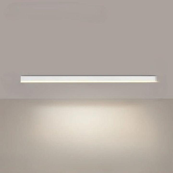 Energy-saving LED ceiling light, contemporary style, dimmable for living rooms.