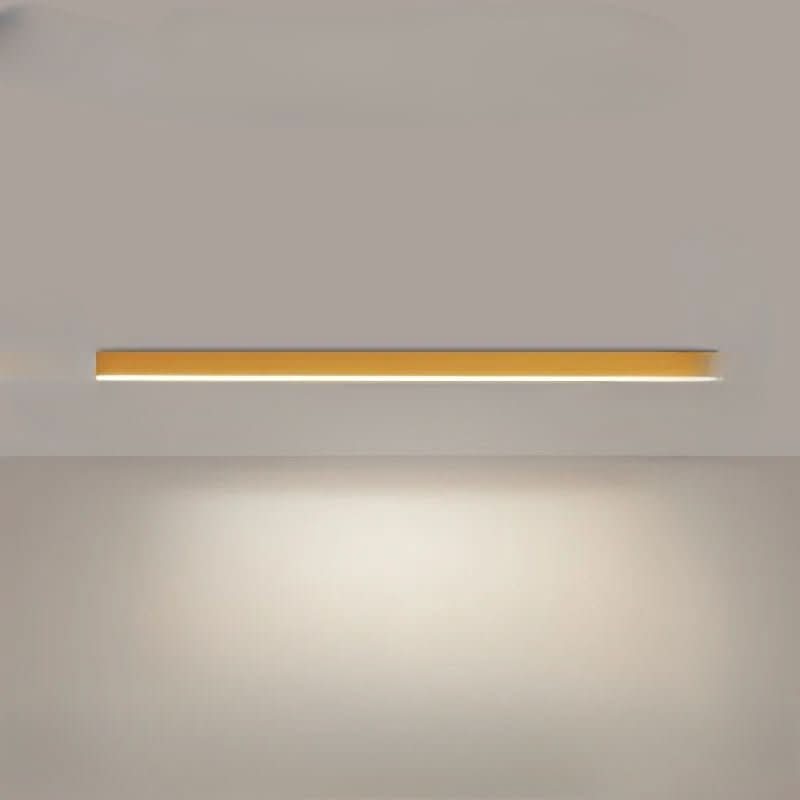 Scandinavian LED ceiling light, minimalist design, bright for kitchens.