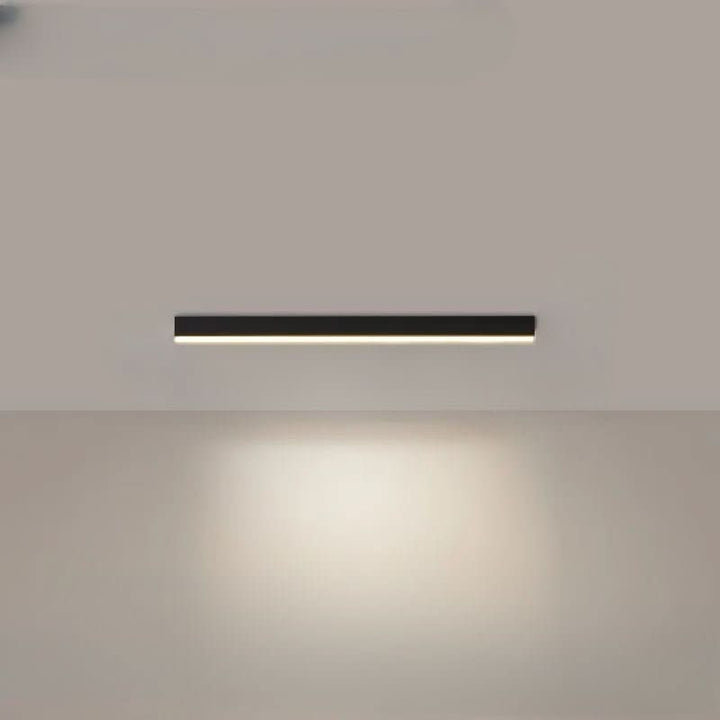 Minimalist LED ceiling lamp, energy-saving, modern design for kitchen lighting.