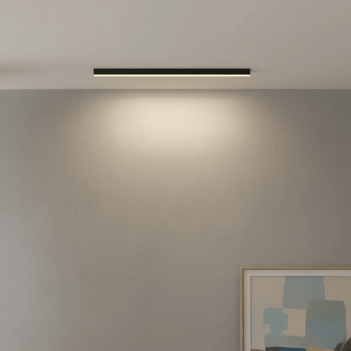 Sleek, energy-efficient LED ceiling light, perfect for contemporary kitchens.