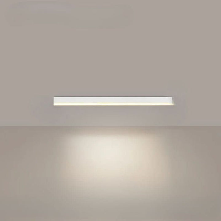 Minimalist LED ceiling lamp with modern aesthetic, perfect for bedrooms.