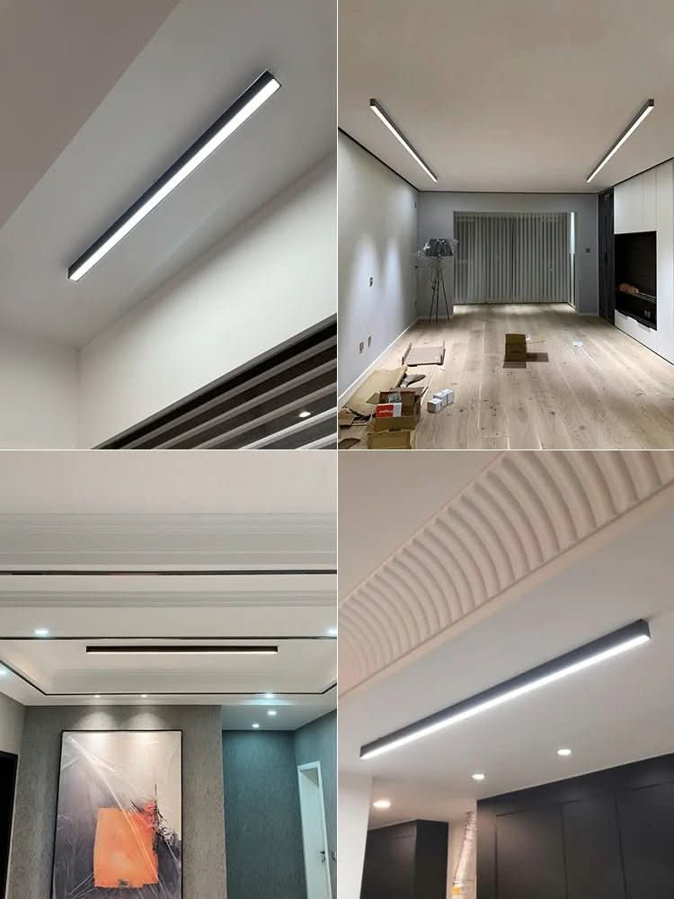 Modern dimmable LED ceiling lamp, sleek design for a minimalist home.