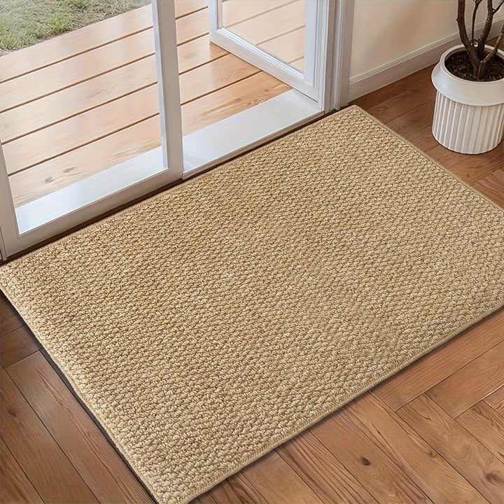 Absorbent corridor mat, prevents slips, traps dirt & moisture. Perfect for busy entrances.