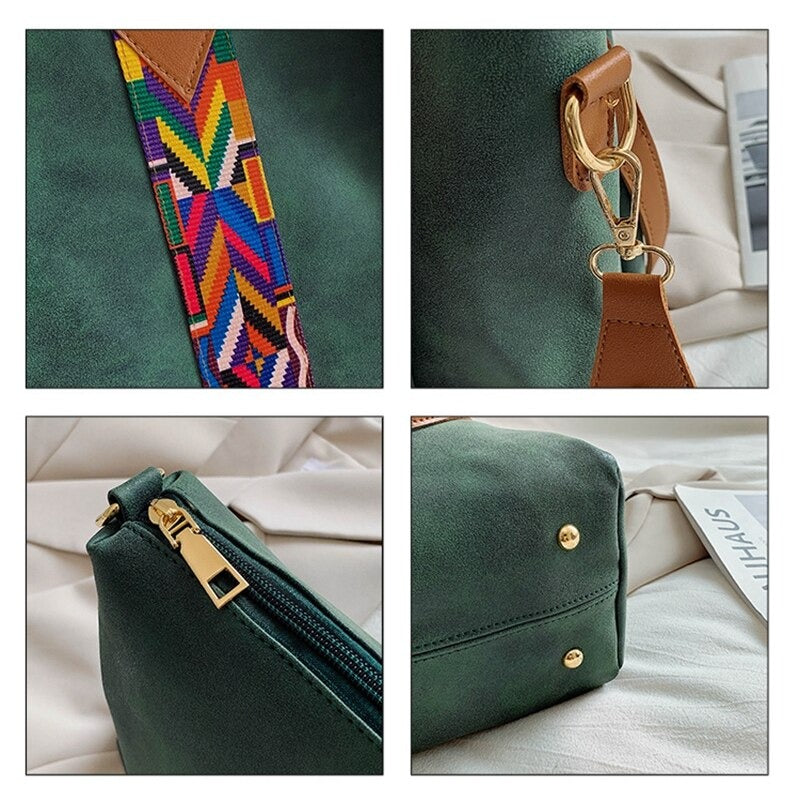 Trendy women's PU leather daily carry bag, spacious and chic for all occasions.