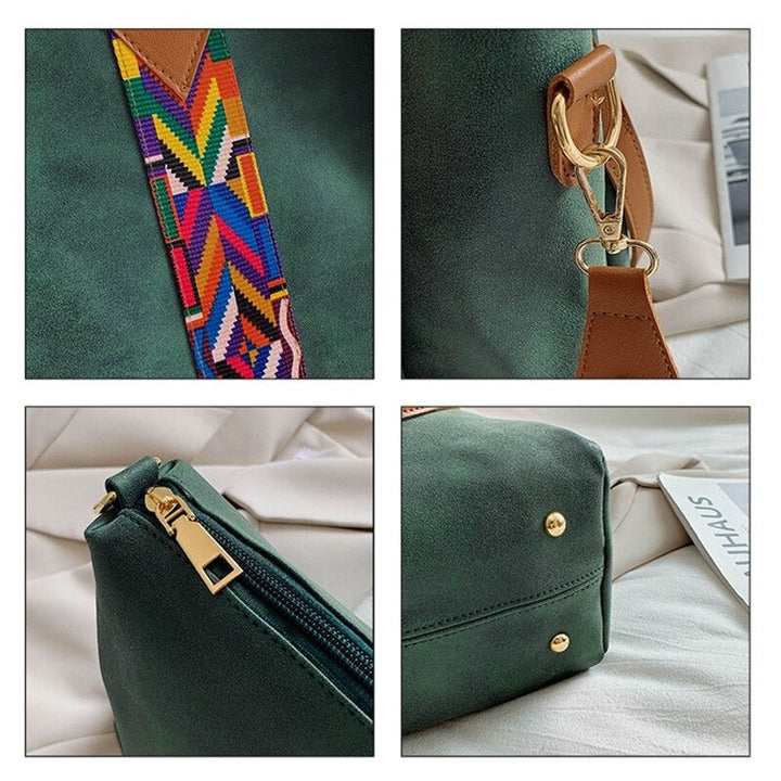 Trendy women's PU leather daily carry bag, spacious and chic for all occasions.