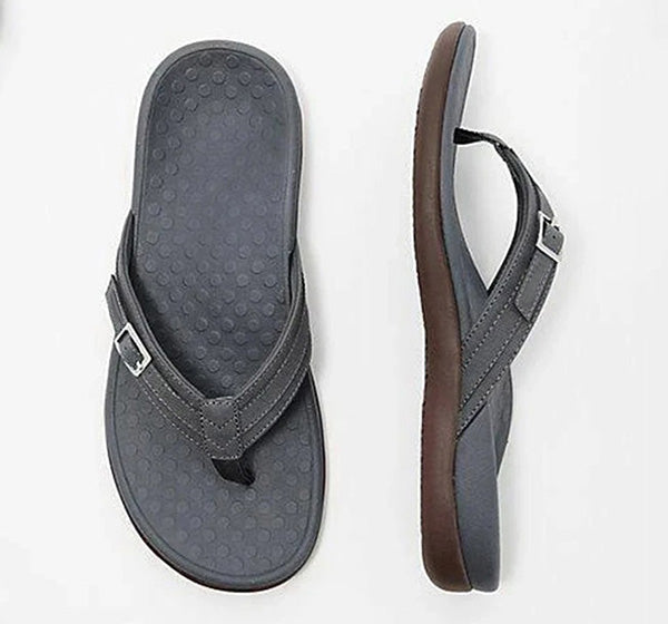 Anti-slip women's orthopedic summer sandals, ensuring secure walking & ultimate comfort.