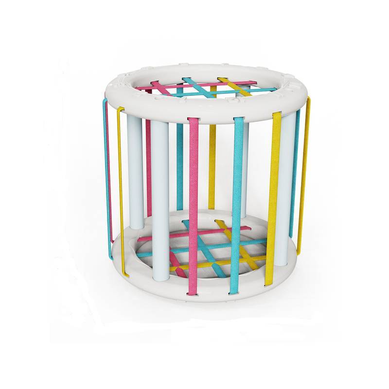 Montessori shape sorter blocks for toddlers. Educational baby learning toy, promotes cognitive development & activity.