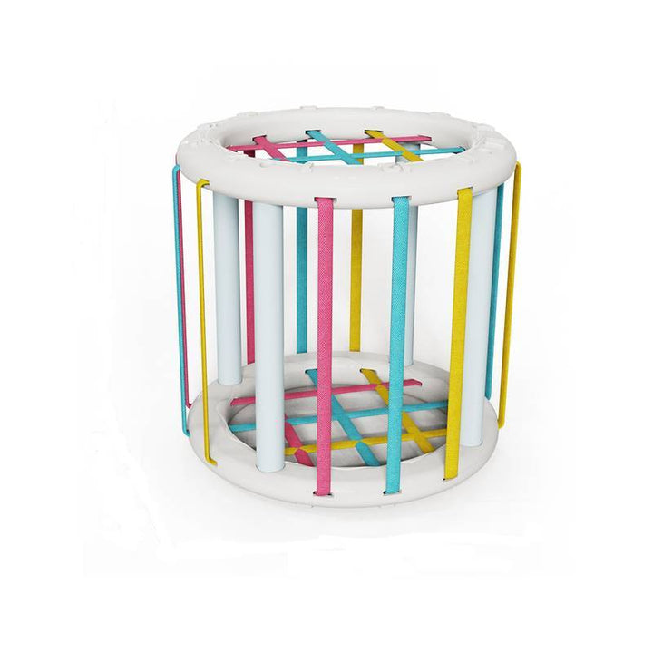 Montessori shape sorter blocks for toddlers. Educational baby learning toy, promotes cognitive development & activity.