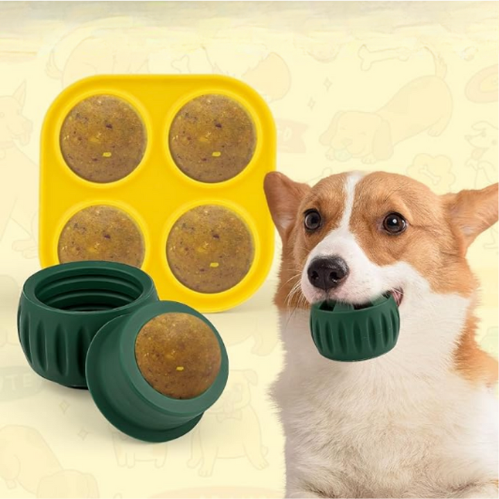 TreatTwister interactive dog toy: engaging treat dispenser for playful pups. Great for enrichment & homemade treats.