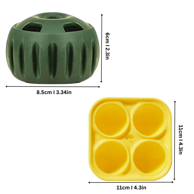 Durable TreatTwister dog puzzle toy & chew toy. Fun treat dispenser for playful pups, easy to clean pet supplies.