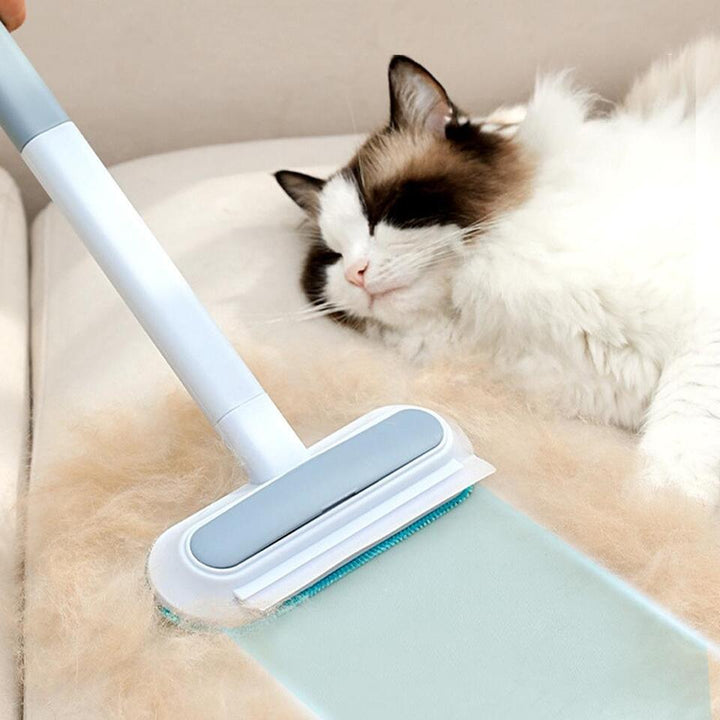 Ultimate Pet Hair Remover, efficiently cleaning cat & dog fur from furniture and clothes.