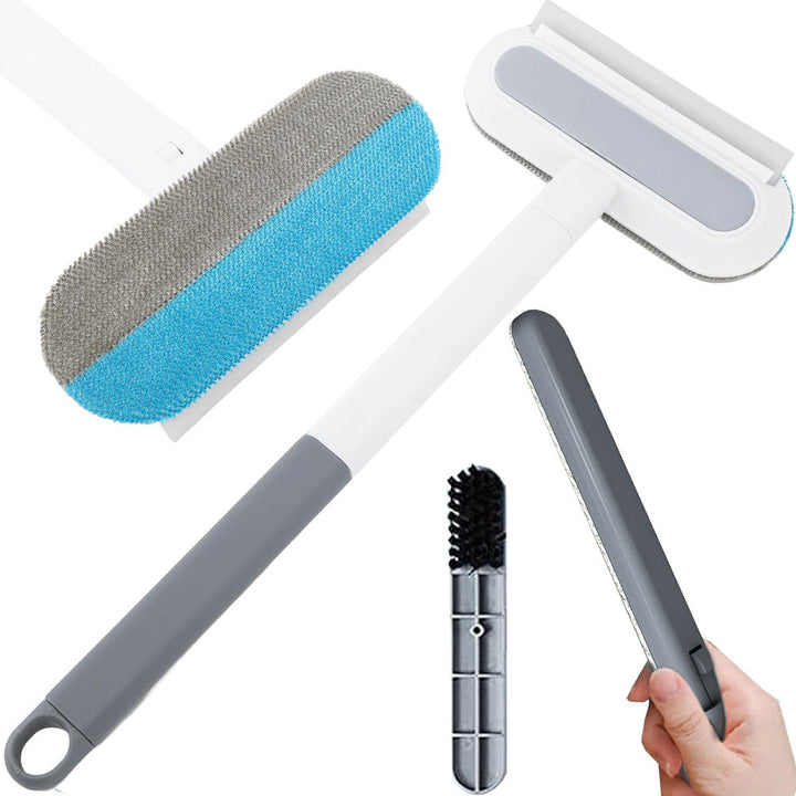 Gentle lint tool & fur remover for clothes, jackets, and fabrics, keeping them pet hair-free.