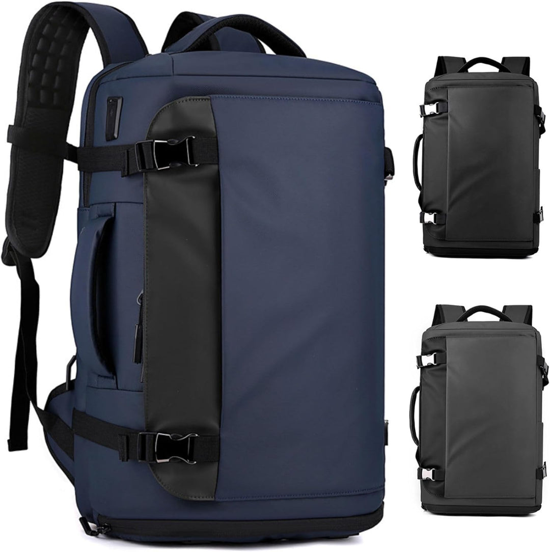 TrekPro Series 15" waterproof laptop backpack. Ideal for travel, commuting, hiking. Secure & durable.