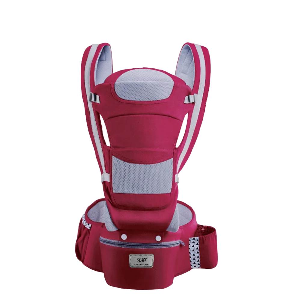 Unisex 3-in-1 ergonomic baby carrier for infants & toddlers. Adjustable, comfortable, multi-position support for parents.