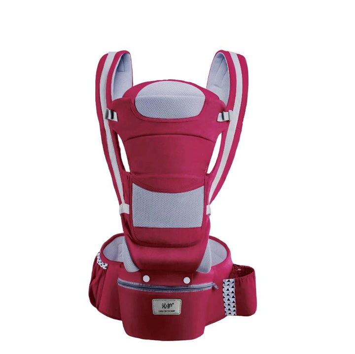 Unisex 3-in-1 ergonomic baby carrier for infants & toddlers. Adjustable, comfortable, multi-position support for parents.