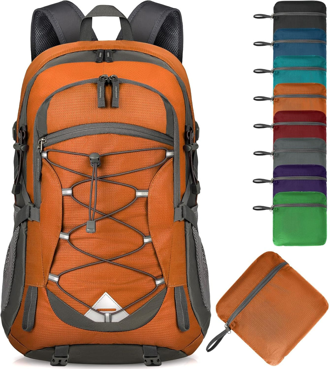 Ergonomic 40L lightweight travel pack, unisex & waterproof for all outdoor adventures.