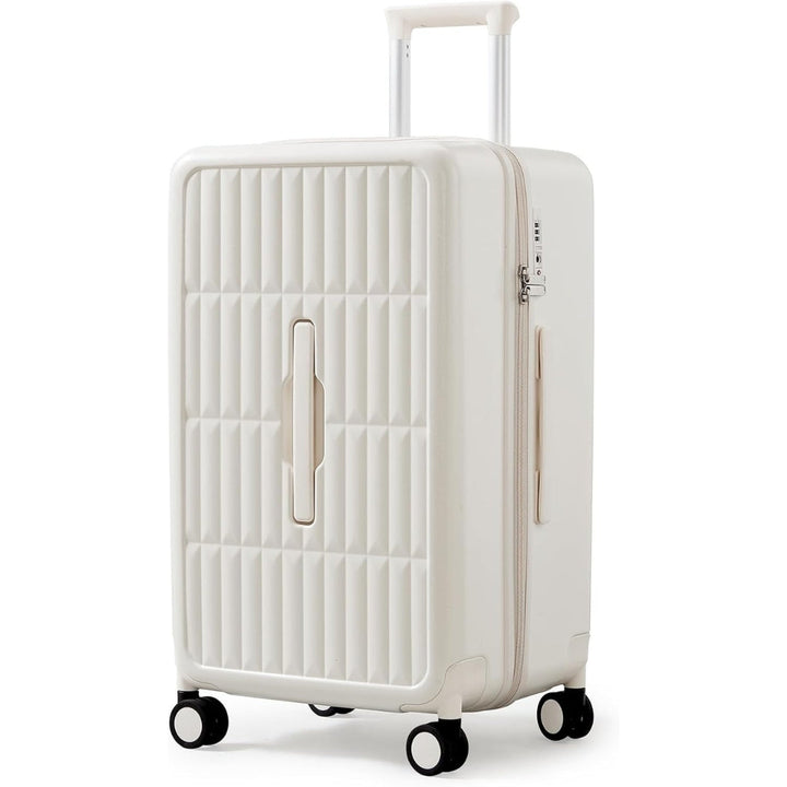 Unisex durable hardcase carry-on, 20 inches, airline-approved for stress-free and secure travel.
