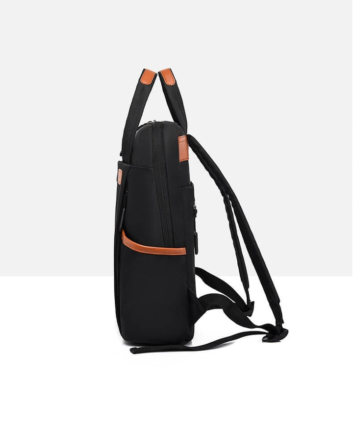 Secure anti-theft travel backpack with smart organization, water-resistant & unisex for essentials.