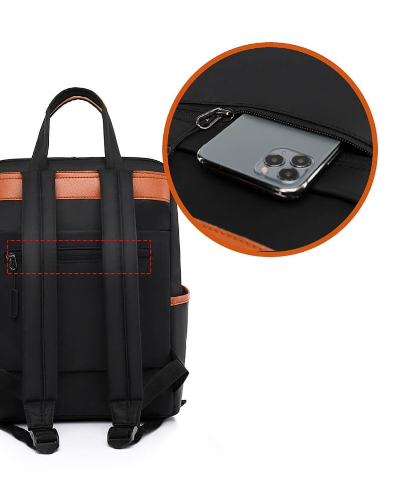 Reliable water-resistant anti-theft travel backpack for safe journeys & daily adventures. Unisex.
