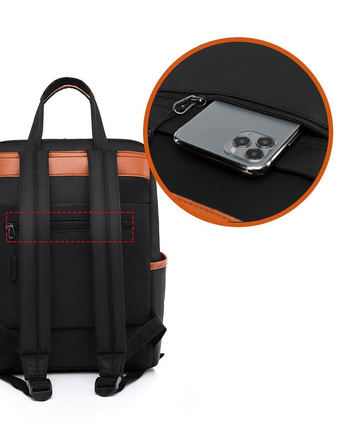 Reliable water-resistant anti-theft travel backpack for safe journeys & daily adventures. Unisex.