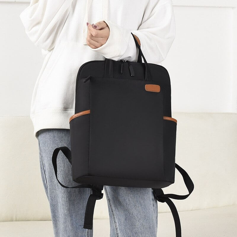 The ultimate anti-theft travel backpack, water-resistant Oxford fabric for secure unisex carry.