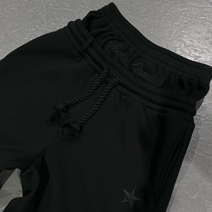 Women's comfortable baggy joggers in beige, perfect for loungewear, everyday style, and versatile leisure pants.