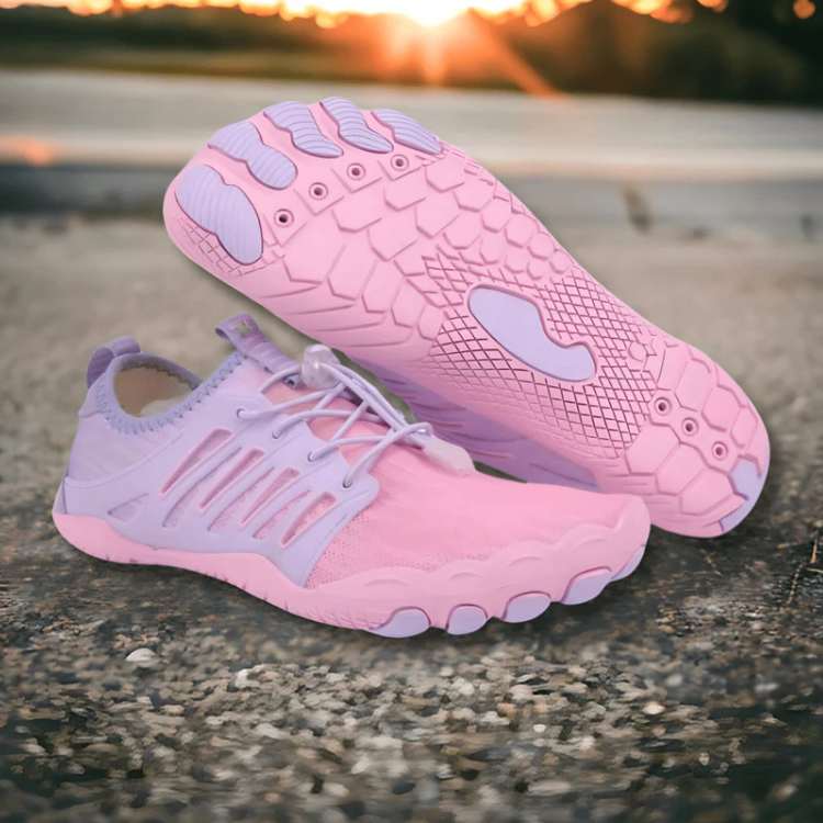 Unisex barefoot walking shoes. Flexible thin sole, breathable design for natural movement & enhanced everyday comfort. Non-slip.