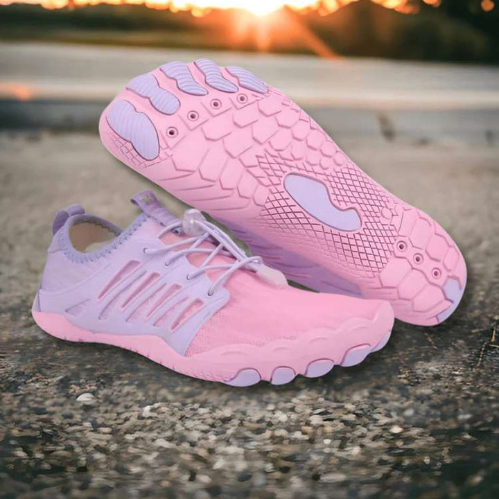 Unisex barefoot walking shoes. Flexible thin sole, breathable design for natural movement & enhanced everyday comfort. Non-slip.