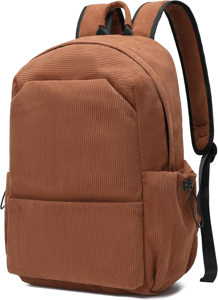 Unisex grey travel backpack. Organized, water-resistant, ideal for school, commute, & laptop carry.