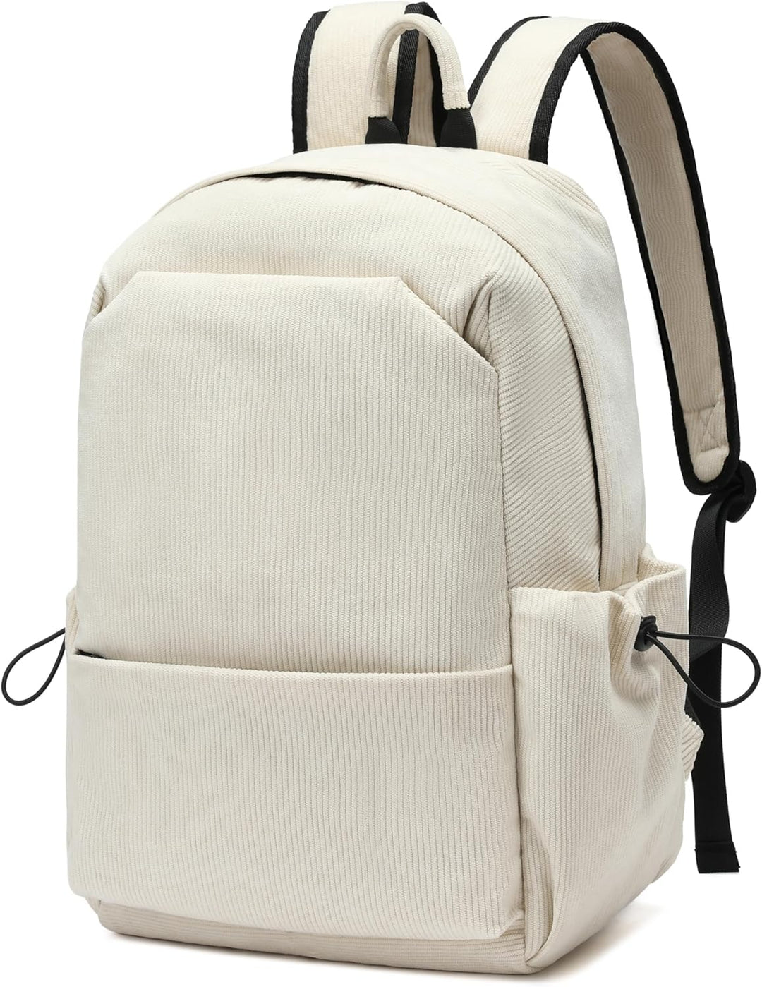 Stylish grey unisex backpack. Lightweight, water-resistant, organized for travel, school, and laptops.