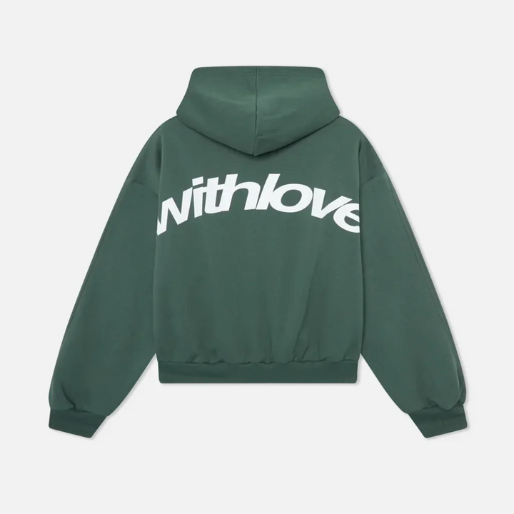 Versatile gray unisex classic pullover hoodie. Essential for everyday style, comfort, & athletic wear.