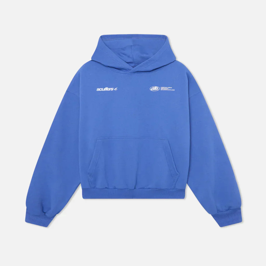 Classic black unisex pullover hoodie, perfect for streetwear or a relaxed athletic look.