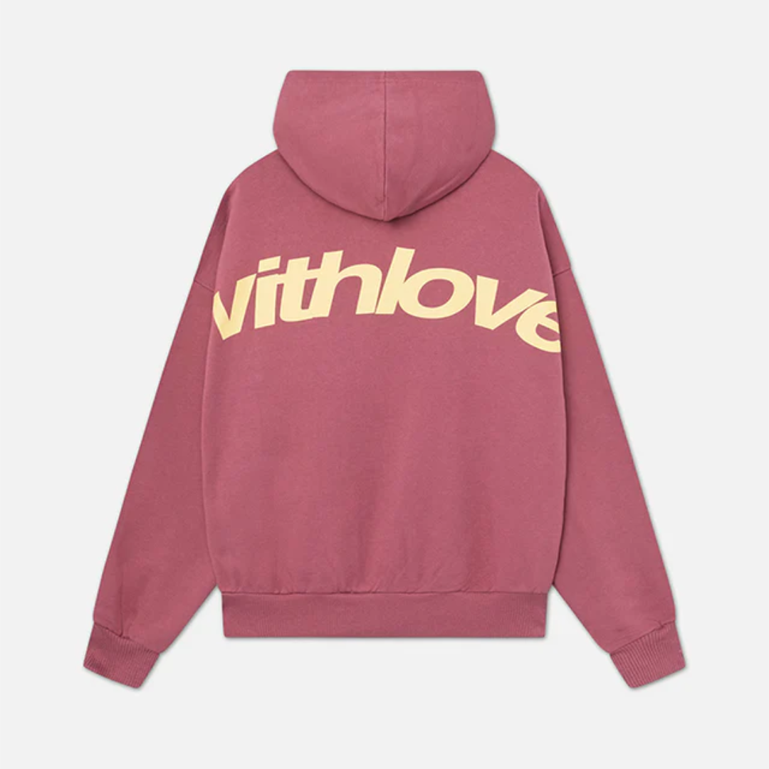 Effortless style: Unisex pullover hoodie paired with jeans, a casual & comfortable everyday outfit.