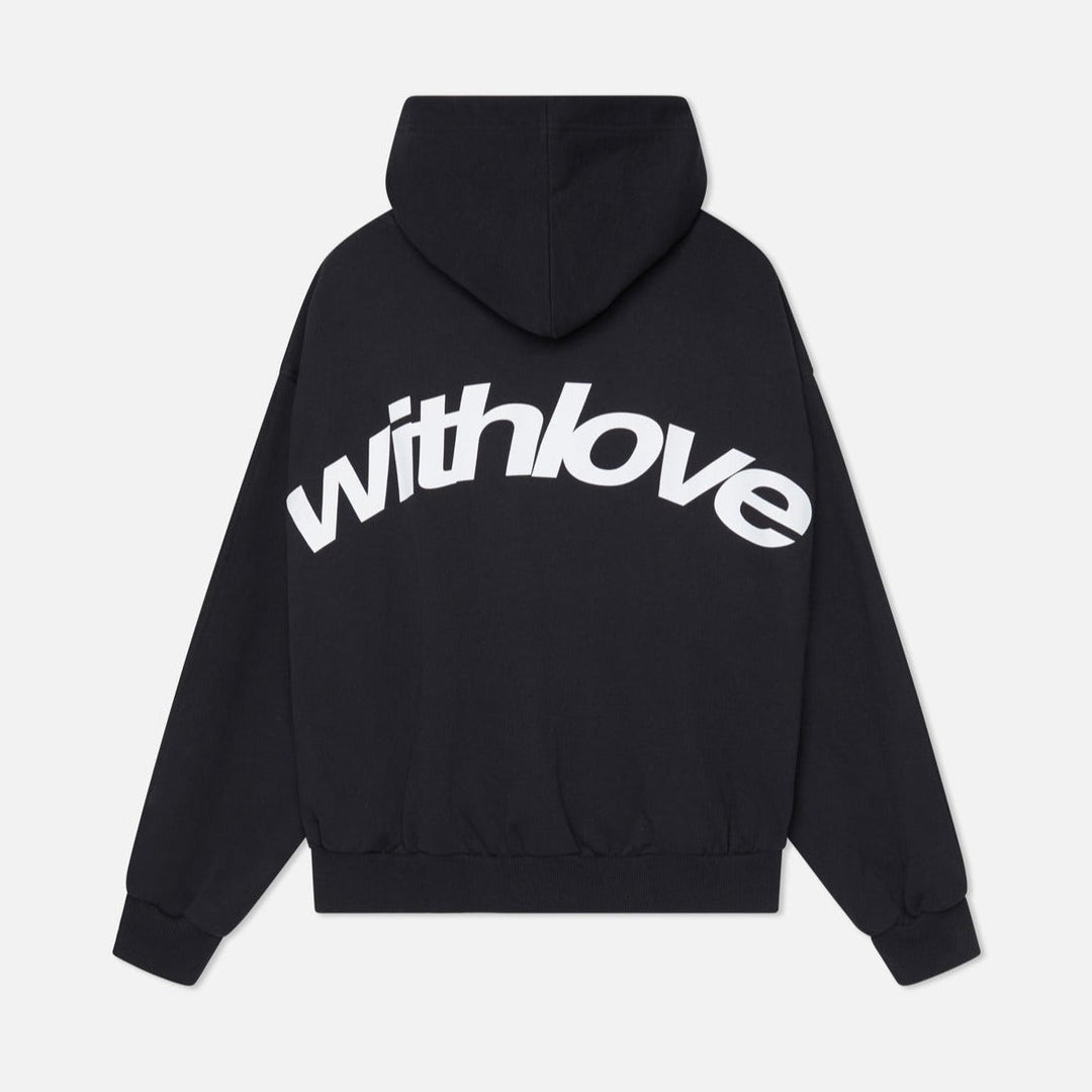 Athletic model in a relaxed fit unisex pullover hoodie, perfect for active or casual wear.